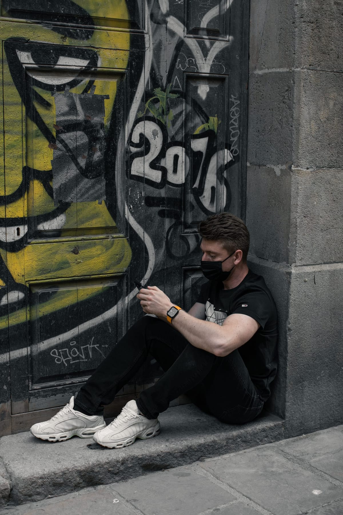 Passionate individual immersed in creative work, illustrating joyful dedication and hidden effort.