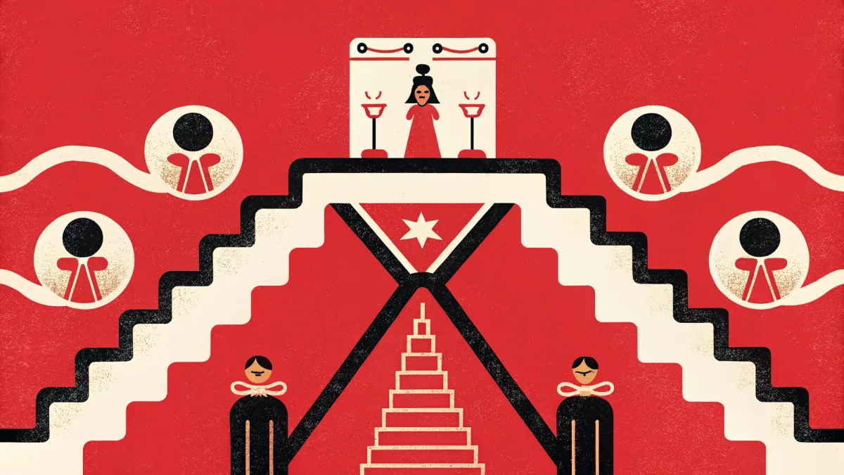 Visual metaphor of a ladder with products labeled free, $19, and $297, symbolizing customer journey.