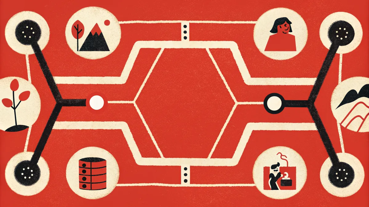 Contrasting paths diverging, symbolizing the distinct rules of personal blogs and media projects.