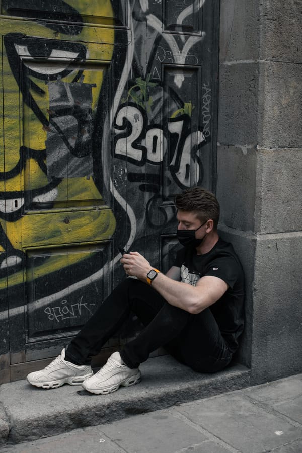 Passionate individual immersed in creative work, illustrating joyful dedication and hidden effort.